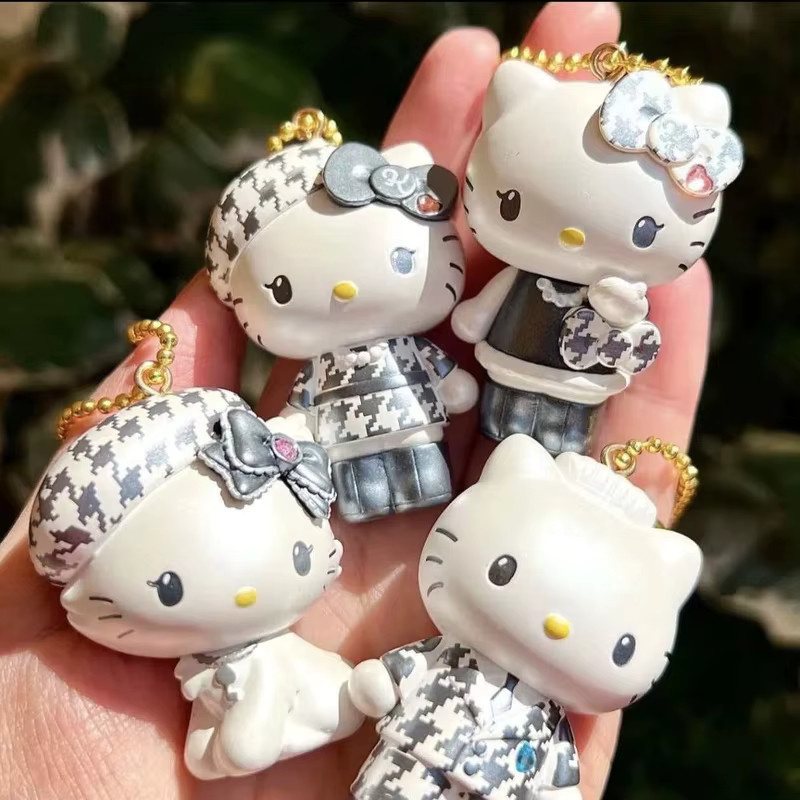 Sanrio Kt Katze Jubiläums-Limited-Edition, Blindbox-Spielzeuge, Figuren und Schlüsselanhänger, Einzelfigur - Bild 2