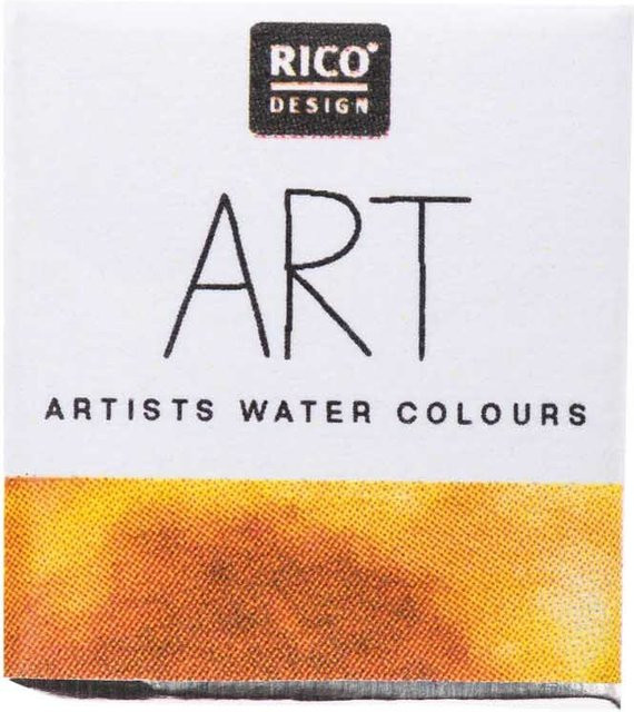 Rico Design ART Künstler Aquarellfarbe Sienna im halben Näpfchen - Bild 1
