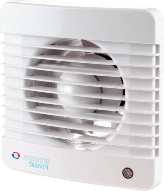 VENTS Silenta-M 100 TP Wandventilator in Weiß mit Nachlauf und Bewegungssensor - Bild 1