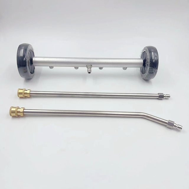 ZJMZYM 2in1 Fahrwerk Reiniger mit Dual-Funktion, Elektrischer Hochdruckreiniger für Auto Chassis und Boden, Grau/Silber - Bild 1