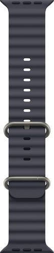 Apple Watch Ocean Armband, Kunststoff, Schwarz, Unisex, 49 mm - Bild 1