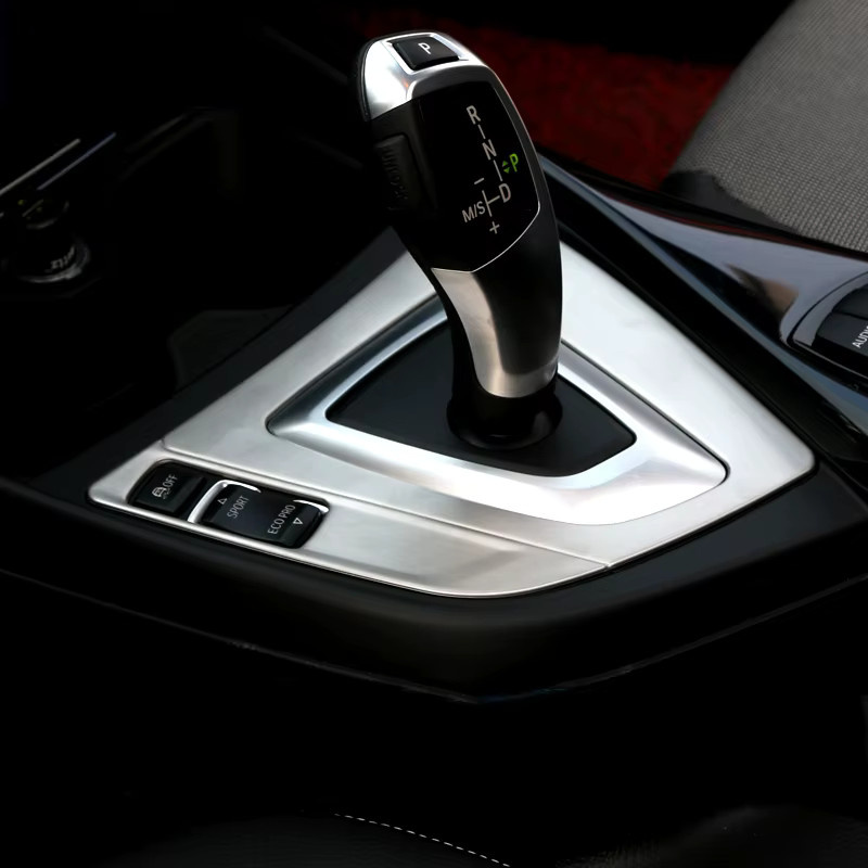 Probright Zubehör Set für BMW 1er und 2er Serie F20 F21 F22: Abdeckungen für Schalthebel, Klimaanlage, CD-Panel und Rahmen als Trim Aufkleber - Bild 2