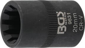 BGS Bremssattel-Einsatz 10-kant für VAG und Porsche mit 20 mm Schlüsselweite und 1/2 Zoll Aufnahme - Bild 1