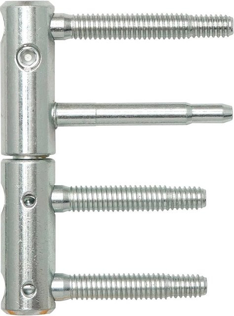 SFS Anuba Türband 3-dimensional, 2-teilig, Durchmesser: 20 mm, Tragkraft: 120 kg, verzinkter Stahl in Silber - Bild 1