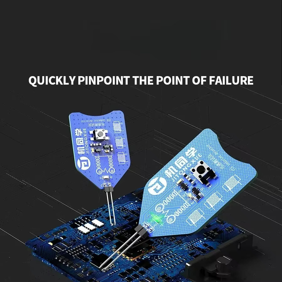 JTX CT-1 LCD-Multimeter Induktor-Tester LCR-Kapazitäts- und Widerstandsmessgerät in Blau für die PCB-Motherboard-Reparatur - Bild 5