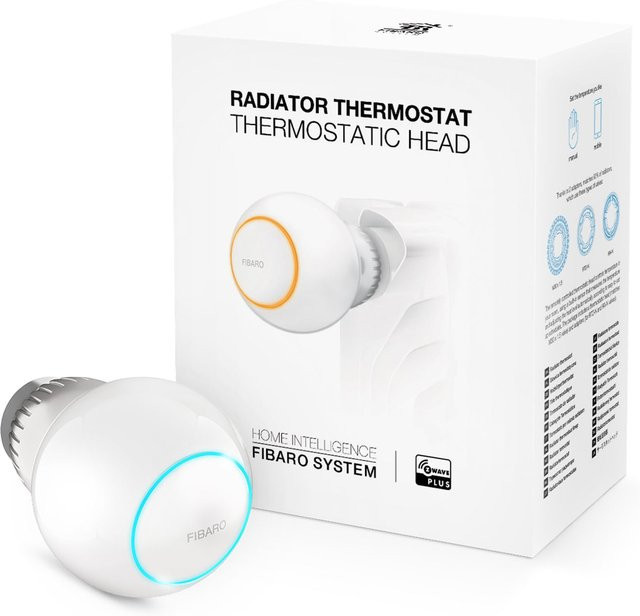 Fibaro Radiator Thermostat in Weiß aus Kunststoff - Bild 1