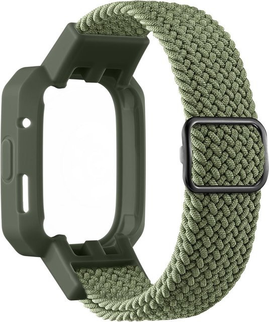 VA VA VOOM Uhrenarmband Nylon, geflochten, armee grüne, Unisex - Bild 1