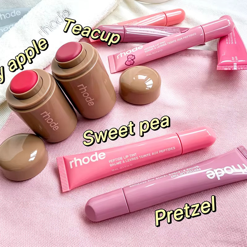 RHODE Lippentönung Pretzel-Süß-Erbsen-Karamellisierte-Bananen-Peptid, Lipgloss - Bild 2