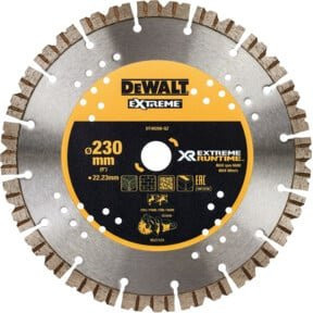 DeWalt Diamanttrennscheibe DT40260-QZ für Beton und Stein Durchmesser: 230 mm, Bohrung: 22,2 mm - Bild 2