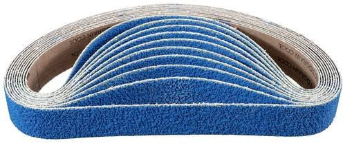 PFERD TOOLS VICTOGRAIN-COOL Schleifband-Set Körnung 36, Blau, 10 Stück, B: 40 mm, L: 820 mm - Bild 1