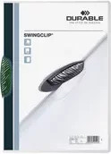 DURABLE Klemmmappe SWINGCLIP A4 aus Kunststoff in Transparent, Grün oder Weiß - Bild 1