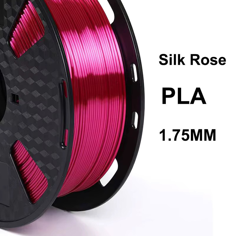 3D Maliang PLA Seiden-Filament für FDM 3D-Drucker, Farbe: Seidenrosa, Durchmesser: 1,75 mm - Bild 4