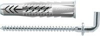 Fischer UX Universaldübel aus Nylon, Farbe: Grau, Durchmesser: 8 mm, Länge: 50 mm, 25 Stück - Bild 1