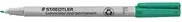 STAEDTLER Lumocolor non-permanent 316 Folienstift mit feiner Spitze in Grün und Grau - Bild 1