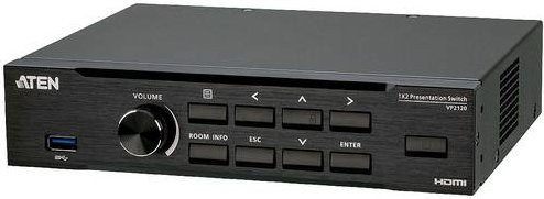 ATEN VP2120 HDMI-Switch in Schwarz für 1080p Auflösung - Bild 1