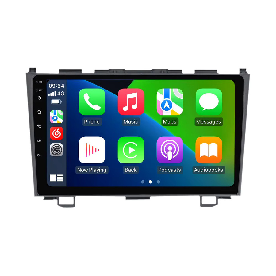 NaviTree Android 14 Autoradio mit CarPlay, Bluetooth und Multimedia-Player für Honda CR-V 2006–2012, Schwarz - Bild 5