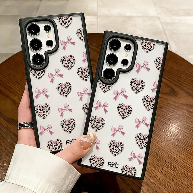 Handyhülle mit Schleifenknoten für Samsung Galaxy A56 5G A55 A54 A36 A35 A26 A25 A17 A16 A15 A14 A13 A12 A07 A06 A05s aus weichem Silikon in Matt-Optik - Bild 1