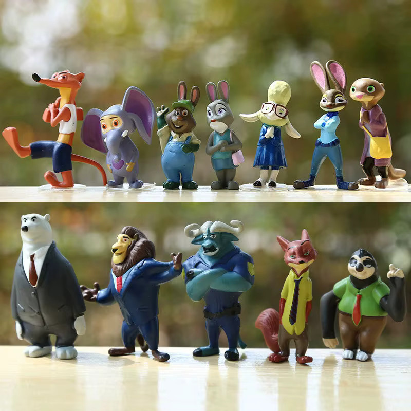 Disney Zootopia 3 Tiere Actionfigur, Einzelfigur, Kunststoff - Bild 3