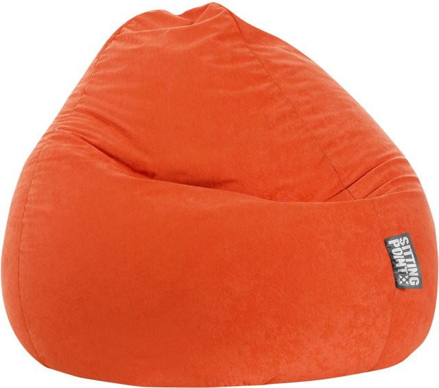 Sitting Point Sitzsack Easy XXL Orange mit abnehmbarem Bezug und Füllöffnung - Bild 1