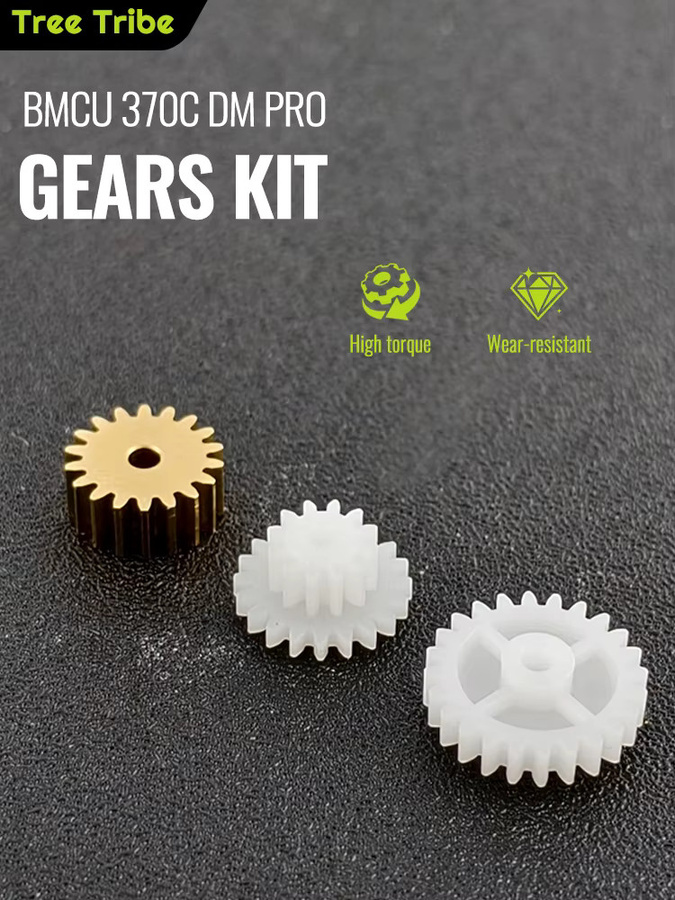 Tree Tribe Extruder-Upgrade-Zahnräder für BMCU 370C DM PRO Mehrfarbendruck kompatibel mit A1 Mini - Bild 5