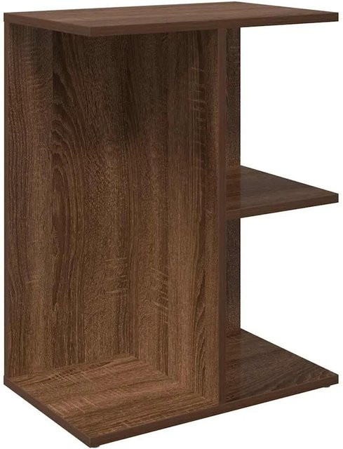 vidaXL Nachttisch in Eiche Braun aus Holzwerkstoff, B/T/H: 46,5 x 29,0 x 61,0 cm - Bild 1