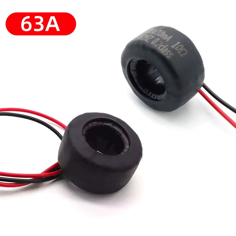Peacefair Kernstromwandler offener Typ als Klemmsensor in Schwarz für AC 32 A, 63 A, 100 A, 500 A - Bild 4