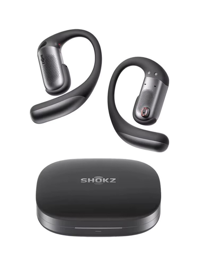 Shokz OpenFit Pro Kabellose Kopfhörer mit Free-Ears-Geräuschunterdrückung, Dolby Atmos und Bluetooth 6.1, Schwarz - Bild 5