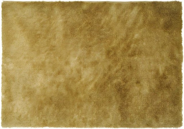 Vente-unique Wohnzimmerteppich aus Polyester in Gold, B/T: 230 x 160 cm - Bild 1
