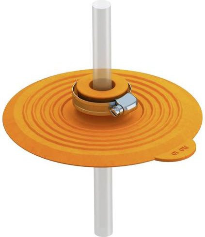 OBO Bettermann 2360041 DW RD10 Montagezubehör aus Edelstahl in Orange - Bild 1