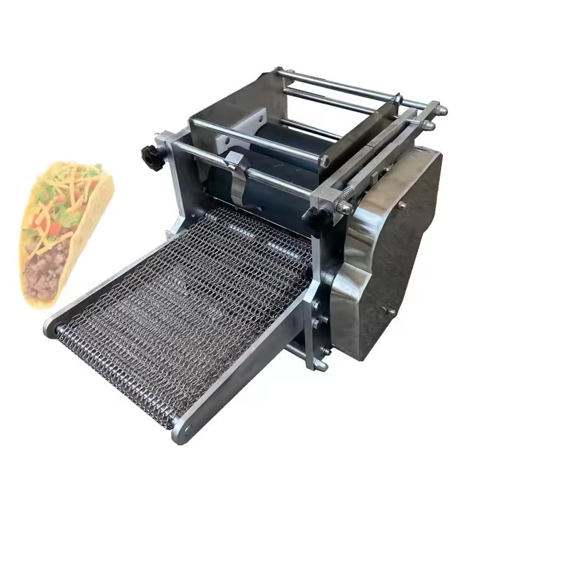 GUOHE Vollautomatische Tortilla-Maschine aus Edelstahl in Silber für die industrielle Herstellung von Mehl-, Mais-, Taco-, Roti- und Brotprodukten - Bild 2