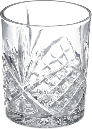 Relaxdays 4er Set Whiskygläser aus Glas in Transparent mit 300 ml Füllmenge