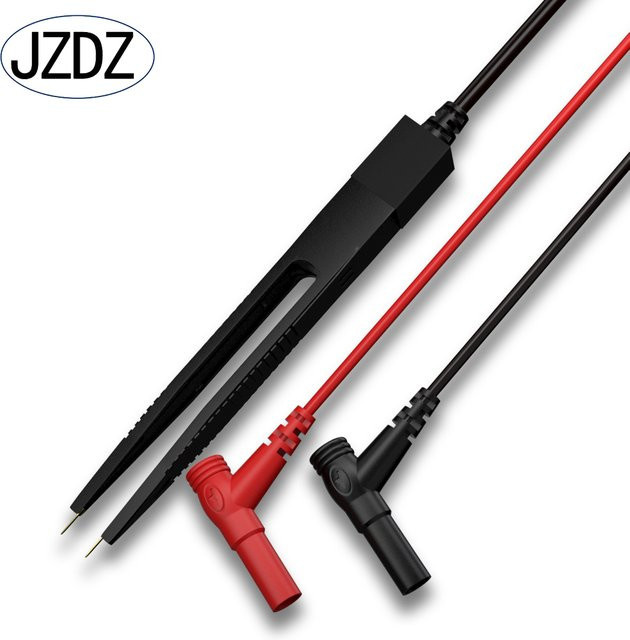 Jzdz SMD LCR Chip Testclip für Multimeter zur Messung von Induktoren und Widerständen J.30050 - Bild 1
