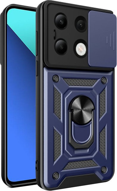 Techsuit CamShield Schutzhülle für Xiaomi Redmi Note 13 4G in Blau - Bild 1
