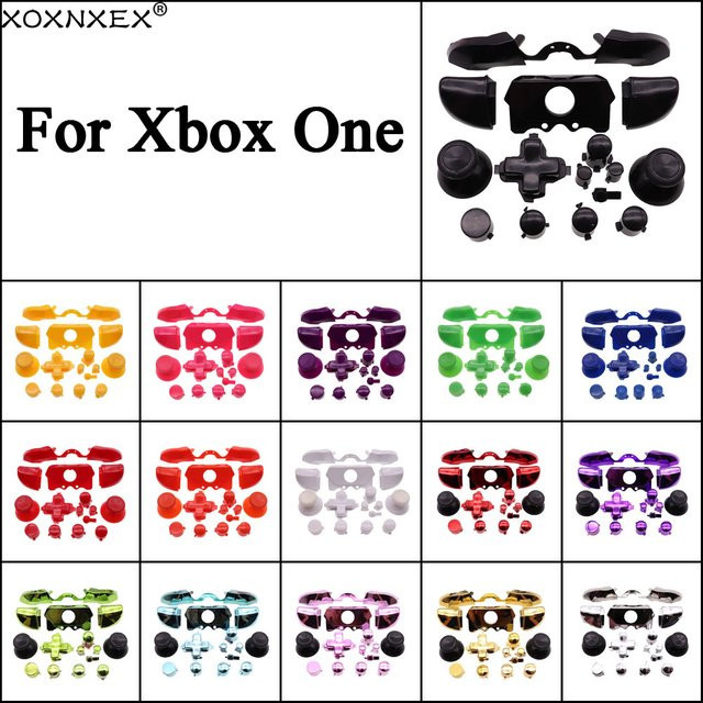 XOXNXEX Ersatzteil-Set für Xbox One Controller mit RB LB LT RT Tasten, D-Pad und ABXY Buttons - Bild 1