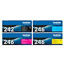 Brother Toner Mixpack TN-242BK und TN-246 für Laserdrucker in Schwarz, Cyan, Magenta und Gelb - Bild 2