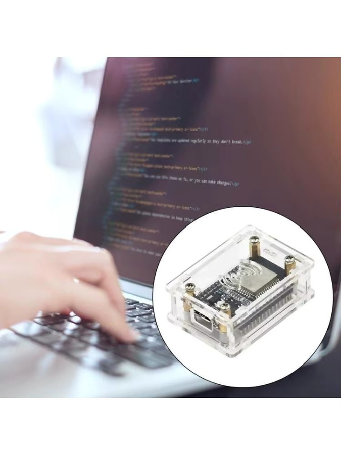 YAOMAISI Acrylkoffer für CP2102/CH340G ESP32 IoT Development Board, transparent - Bild 4