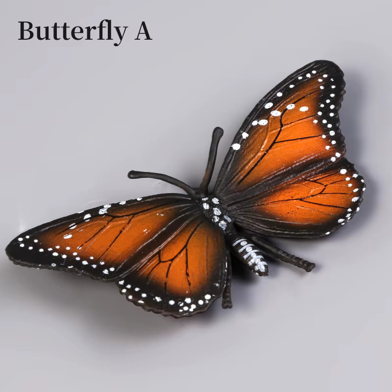 XIALIBAOMOWAN Schmetterling Insekt, Actionfiguren, Bunt / Mehrfarbig, Kunststoff - Bild 3