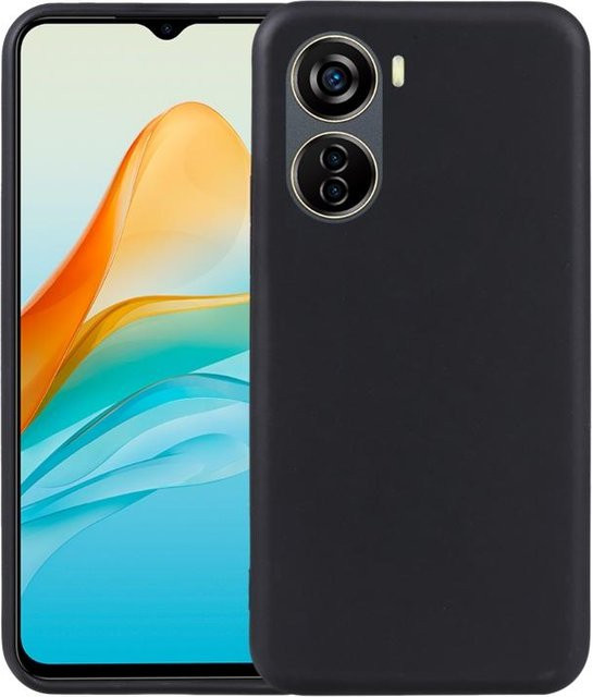 TPU Schutzhülle für ZTE Axon 40 Lite in Schwarz - Bild 1