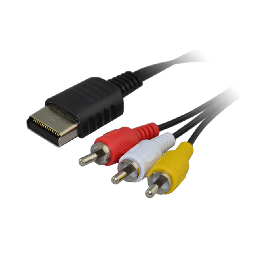 xunbeifang Audio-Video-Kabel für SEGA DreamCast, 1,8 m 3RCA-AV-Adapterkabel in Multicolour - Bild 2