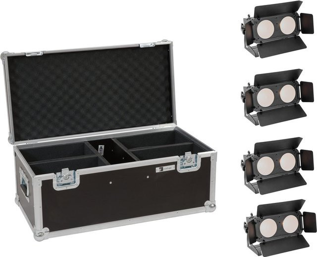 EUROLITE Fairlight LED Set 4x CBB-2 WW/CW in Schwarz inklusive Case - Bild 1