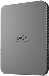 LaCie Mobile Drive Secure Externe Festplatte 2 TB USB-C Space Grau - Bild 3