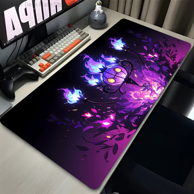 Potdemiel Gaming Mauspad Pokémon Chandelure Schreibtischunterlage Multicolor - Bild 1