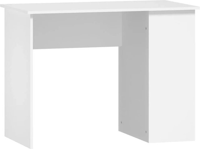 vidaXL Schreibtisch in Weiß aus Holzwerkstoff für Büro und Arbeitszimmer B/T/H: 100 x 55 x 75 cm - Bild 1