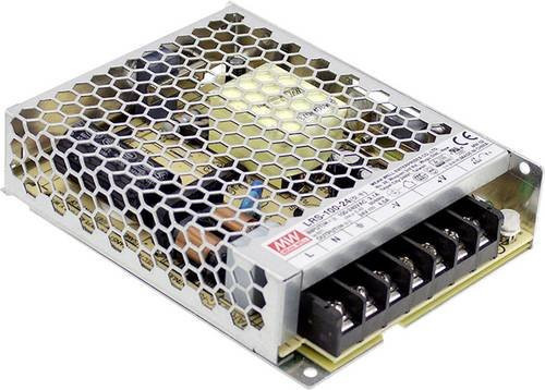 Mean Well MW LRS-100-36 Schaltnetzteil 36 V/DC 2.8A 100.8W in Silber - Bild 1