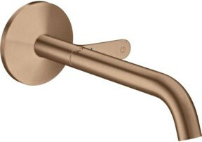 Hansgrohe Axor One UP Waschtisch-Einhebelmischer in Rosegold, wandmontiert, Ausladung 22,0 cm - Bild 1