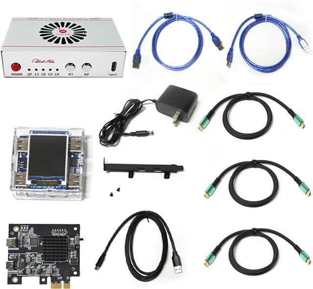 DMA-Board 75t Kmbox/MAKCU 6. Generation Fuser Video-Blender-Set mit DMA-Karte für direkten Speicherzugriff - Bild 1