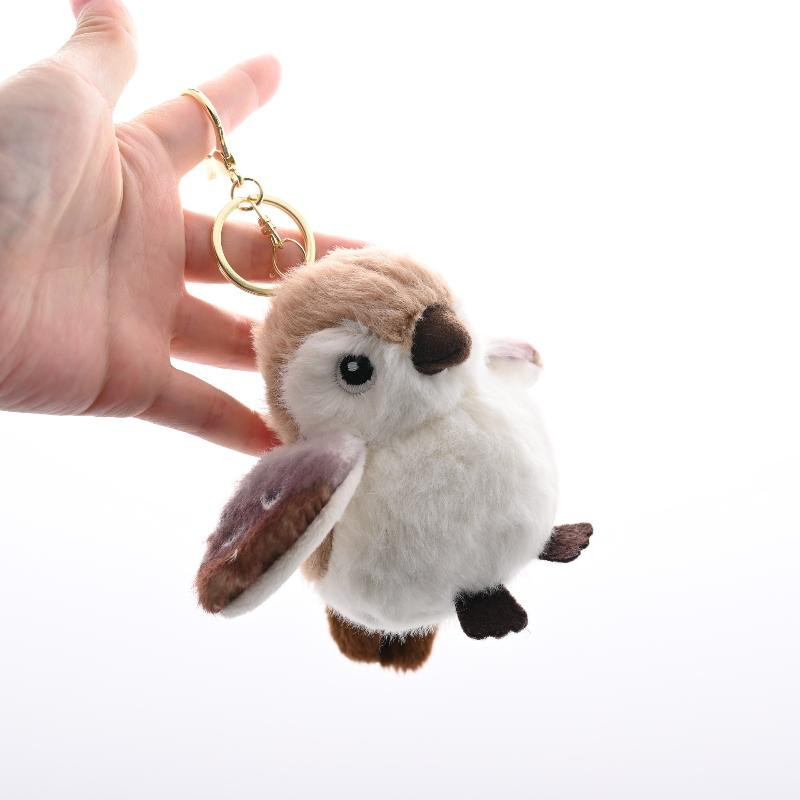 Schlüsselanhänger Plüschanhänger Vogel, Unisex - Bild 1