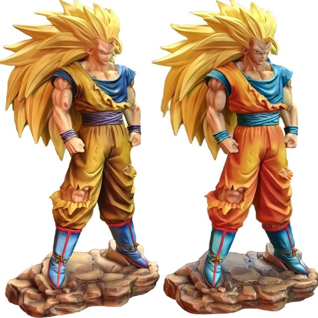 Bandai Dragon Ball Son Goku Super Saiyajin 3 Ssj3 Actionfigur Multicolor, Höhe: 30 cm - Bild 1