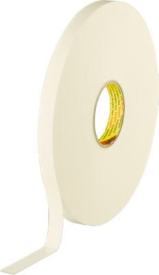 3M Doppelseitiges Polyethylen Schaum-Klebeband in Weiß - Bild 1