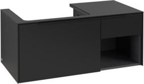 Villeroy & Boch Waschtischunterschrank Subway 3.0 Wandhängend Schwarz Matt B/T/H: 100,1 x 42,25 x 51,6 cm - Bild 1